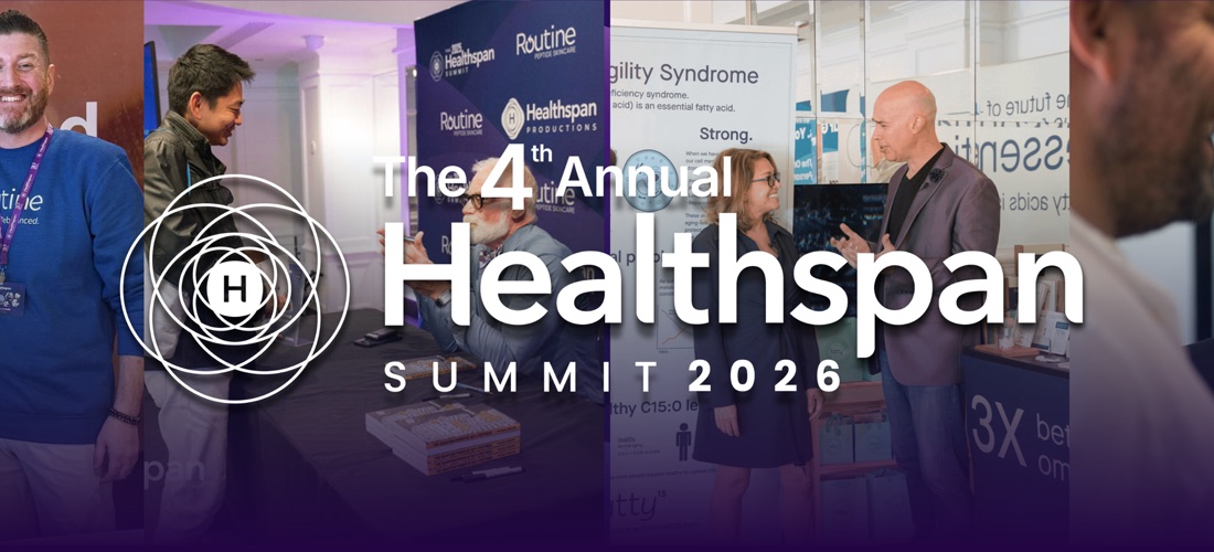 The 4th Annual Healthspan Summit 2026 — October 2–3, Los Angeles — Accelerating the Longevity Industry